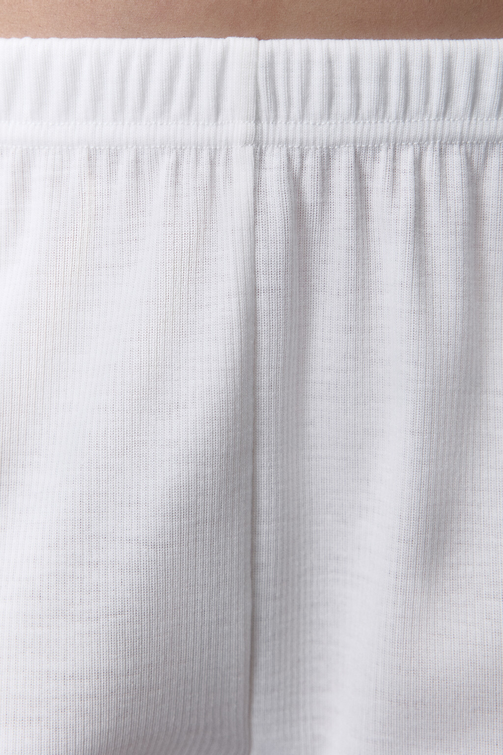 Брюки домашние широкие с волнистыми краями - цвет ванильный - 6