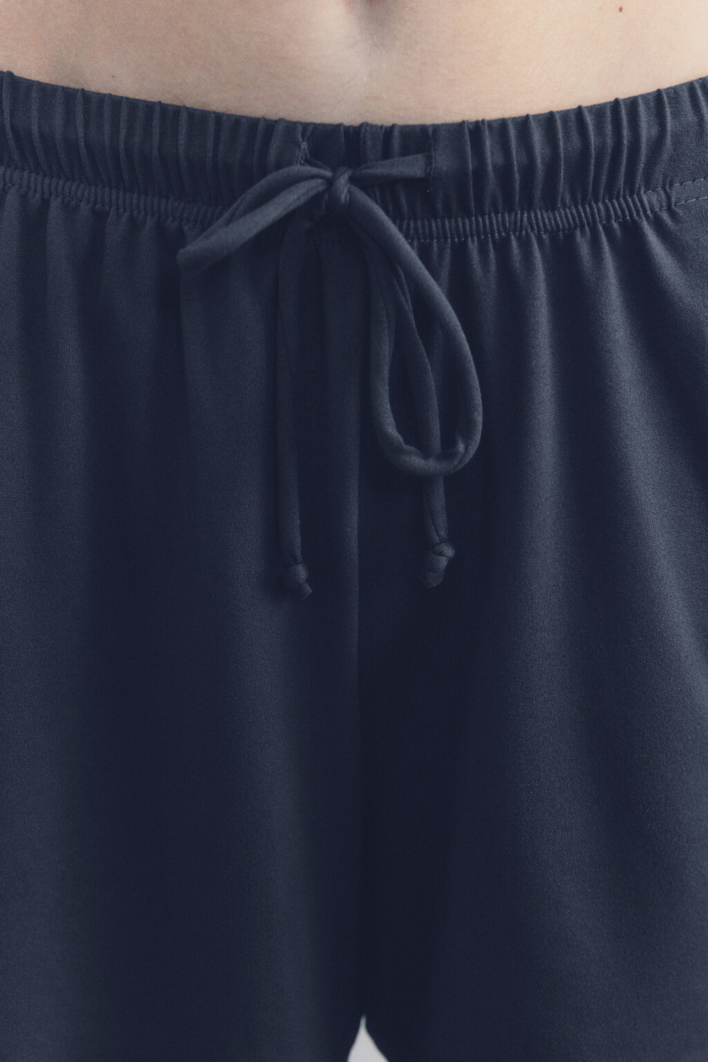 Шорты домашние из гладкого трикотажа - цвет серый - 5