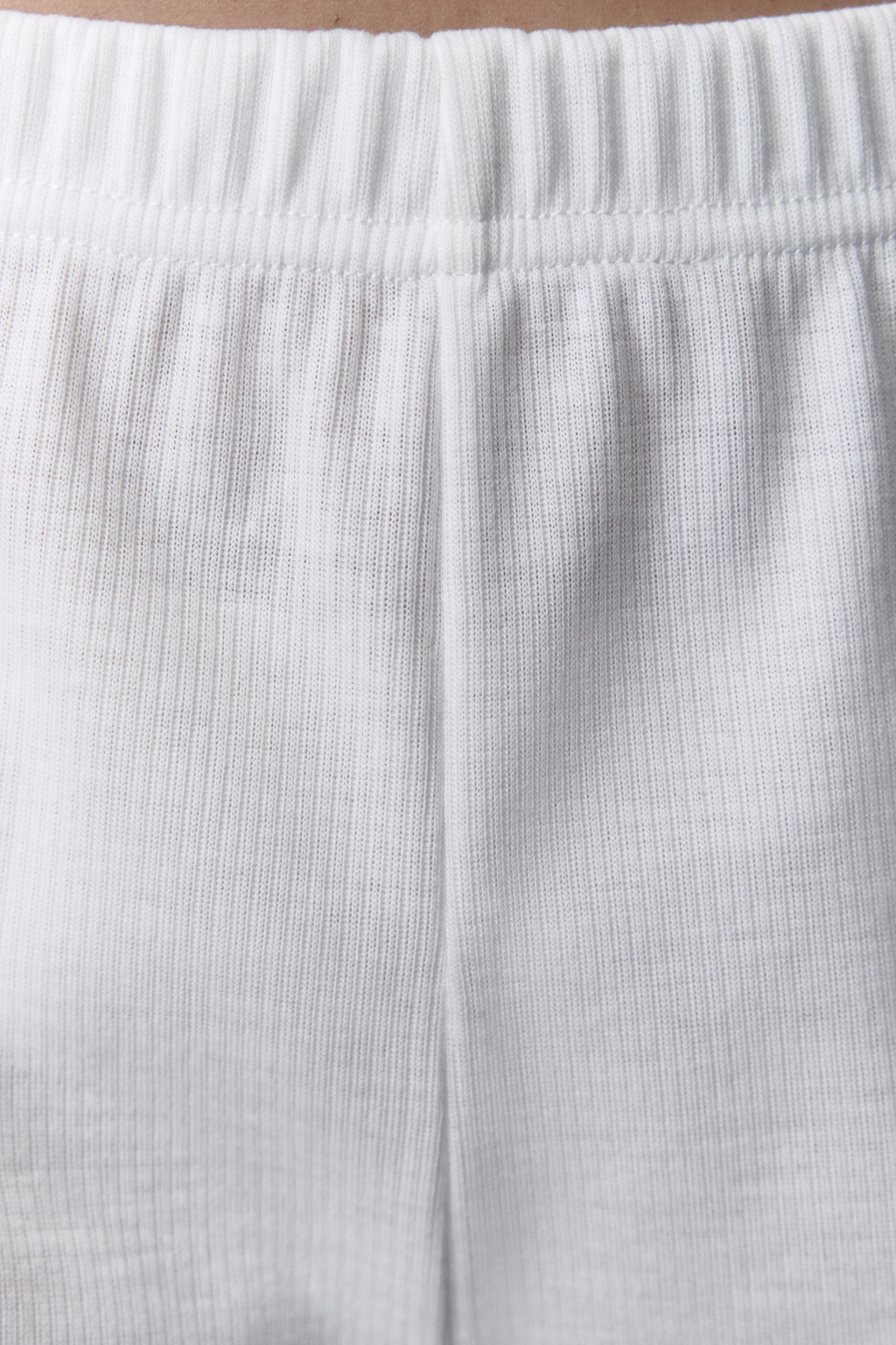 Шорты домашние с волнистыми краями - цвет ванильный - 6