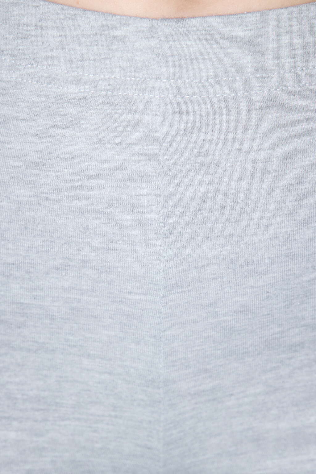 Шорты-велосипедки домашние трикотажные - цвет серый - 5