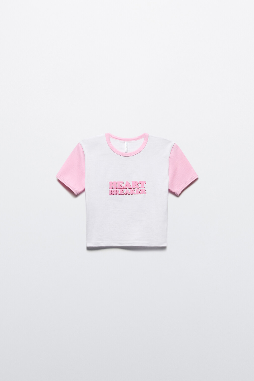 Футболка-топ домашняя с надписью - цвет белый - 7