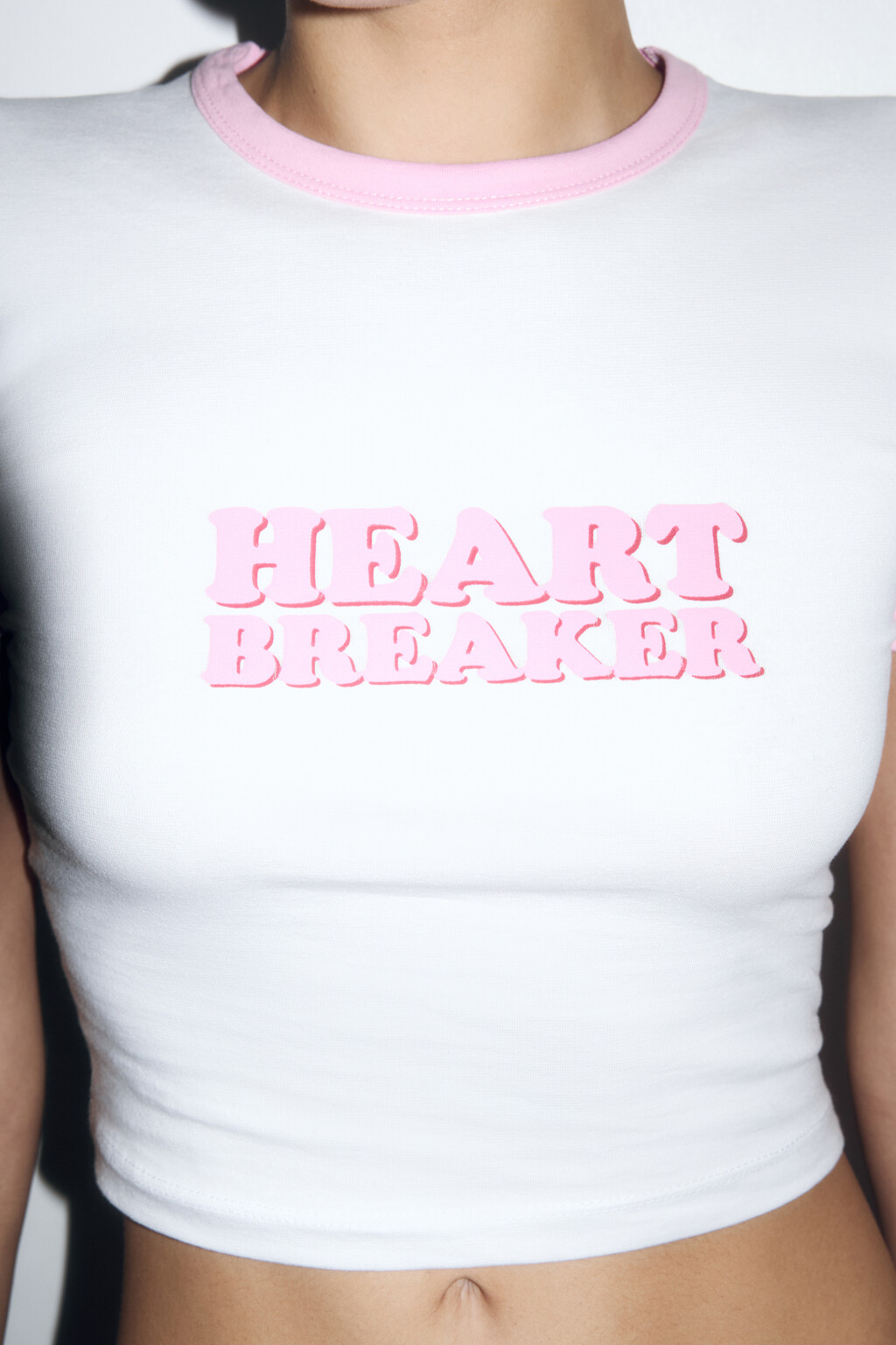 Футболка-топ домашняя с надписью - цвет белый - 5