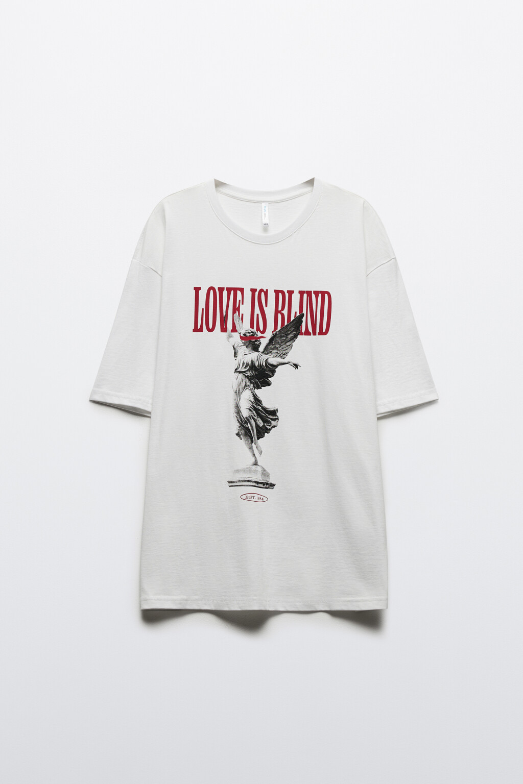 Футболка унисекс домашняя с принтом - цвет красный - 10