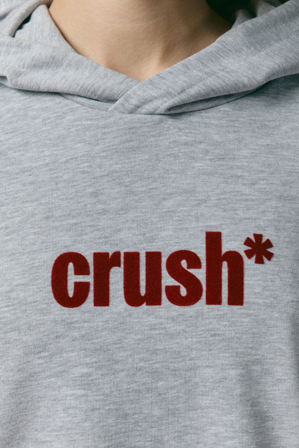 Худи унисекс домашняя с принтом - цвет серый - 7