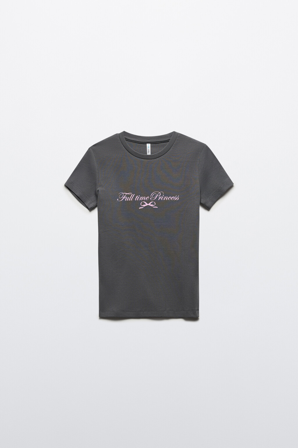 Футболка приталенная с принтом y2k - цвет серый - 7