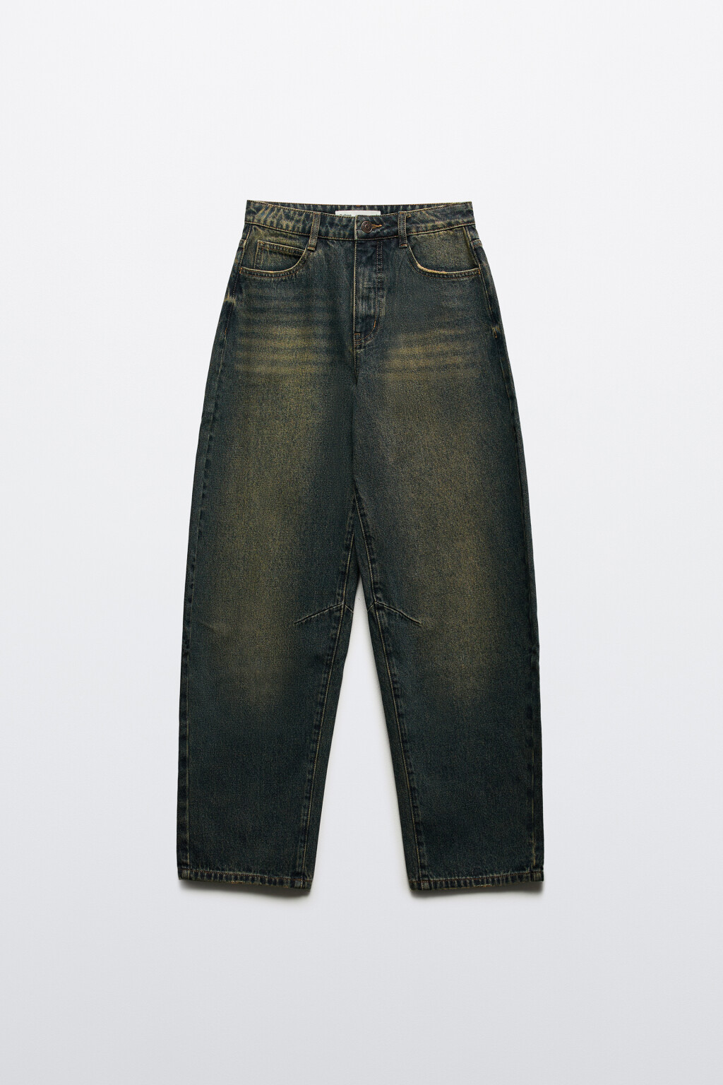 Джинсы barrel fit с высокой посадкой - цвет темный тинт - 8