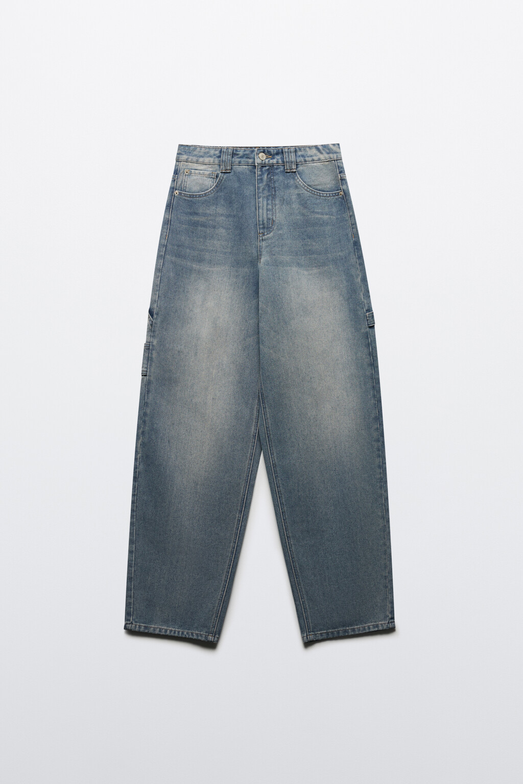 Джинсы carpenter fit со средней посадкой - цвет голубой - 7