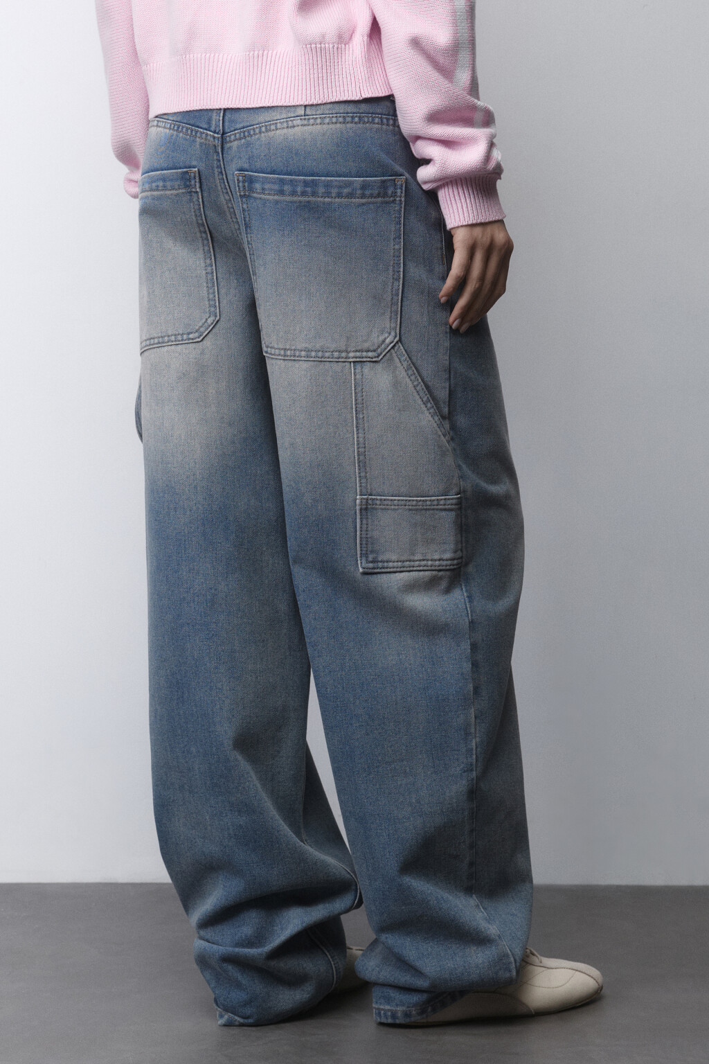 Джинсы carpenter fit со средней посадкой - цвет голубой - 3