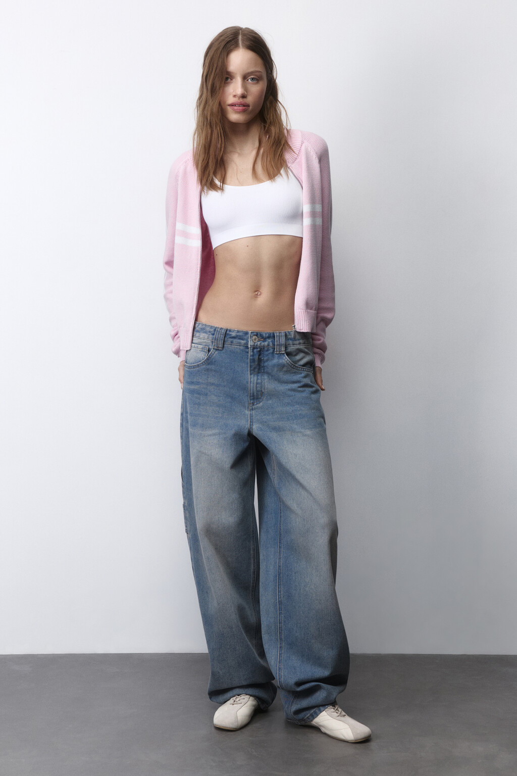 Джинсы carpenter fit со средней посадкой - цвет голубой - 4