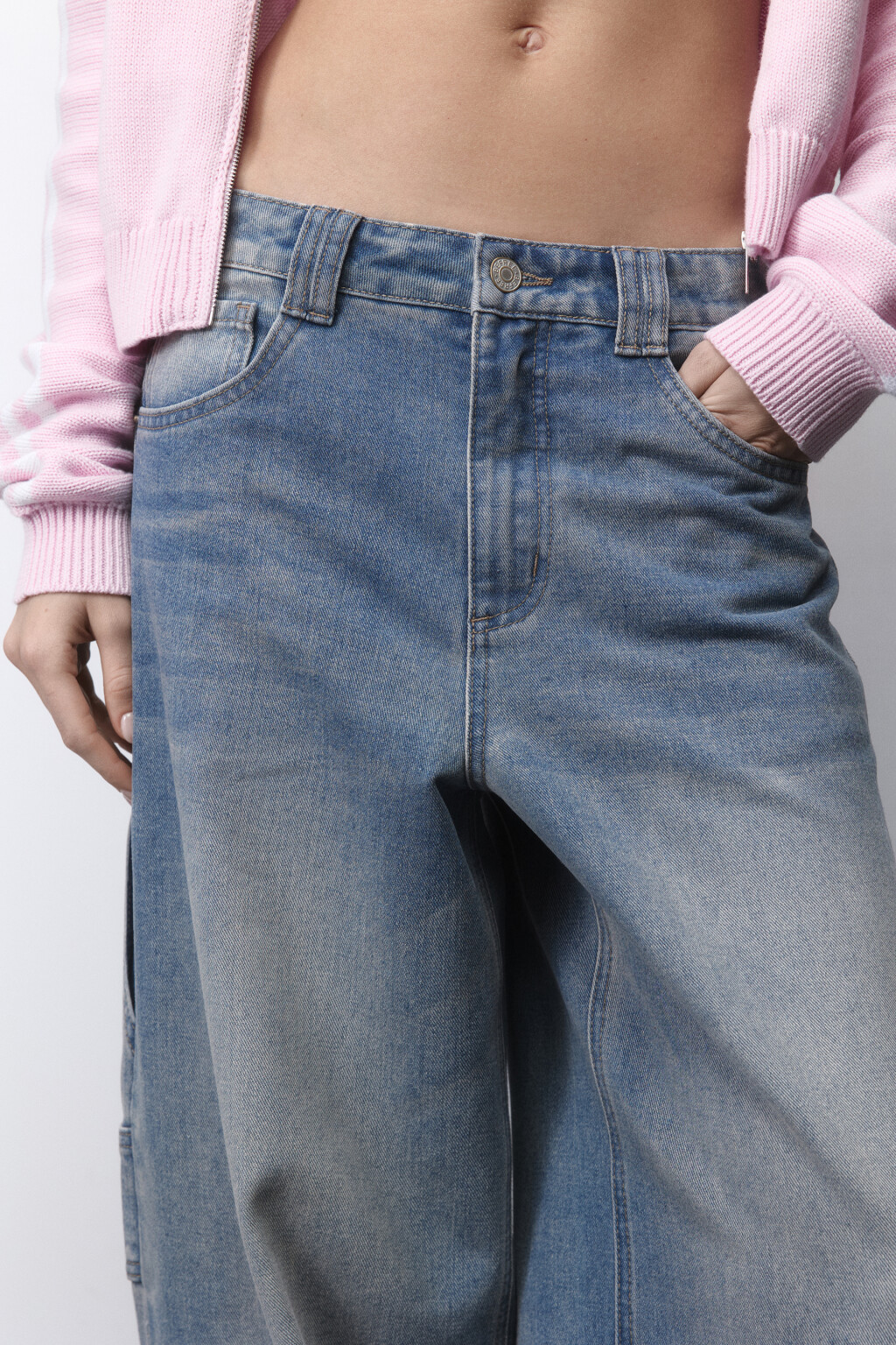 Джинсы carpenter fit со средней посадкой - цвет голубой - 6