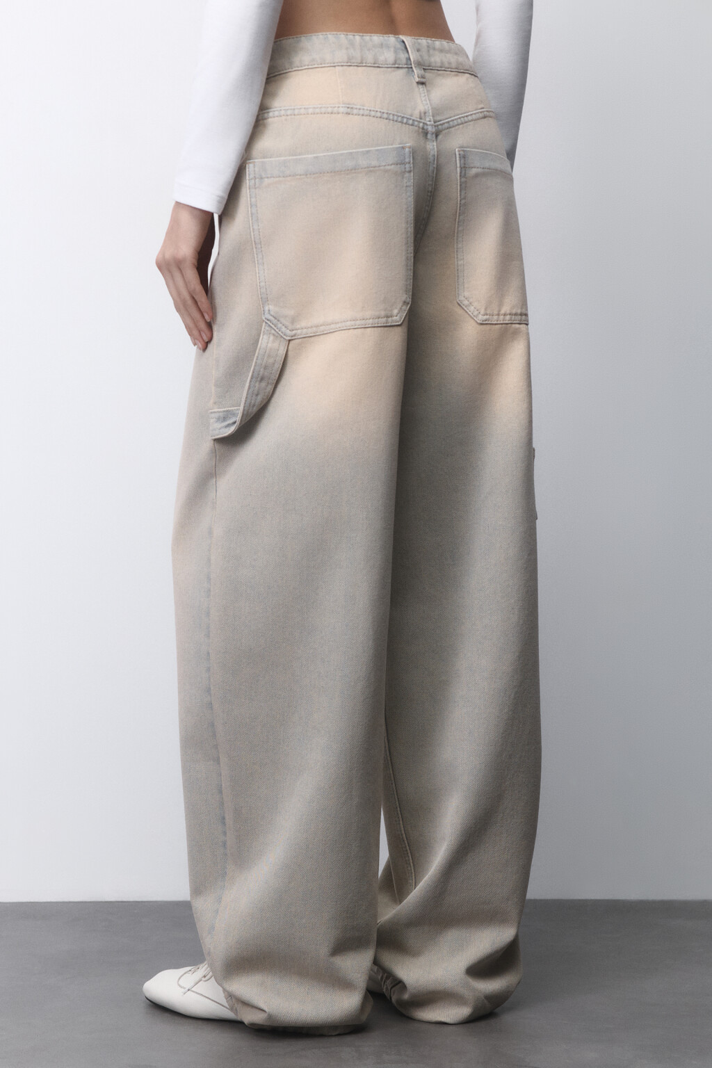 Джинсы carpenter fit со средней посадкой - цвет синий - 3