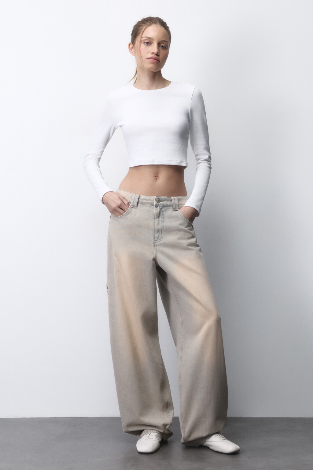 Джинсы carpenter fit со средней посадкой - цвет синий - 4