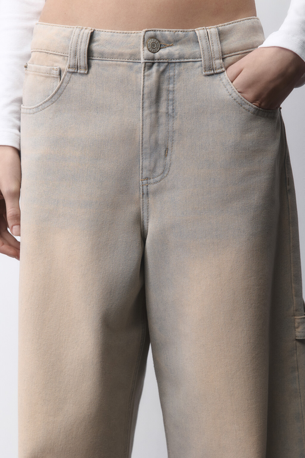 Джинсы carpenter fit со средней посадкой - цвет синий - 5