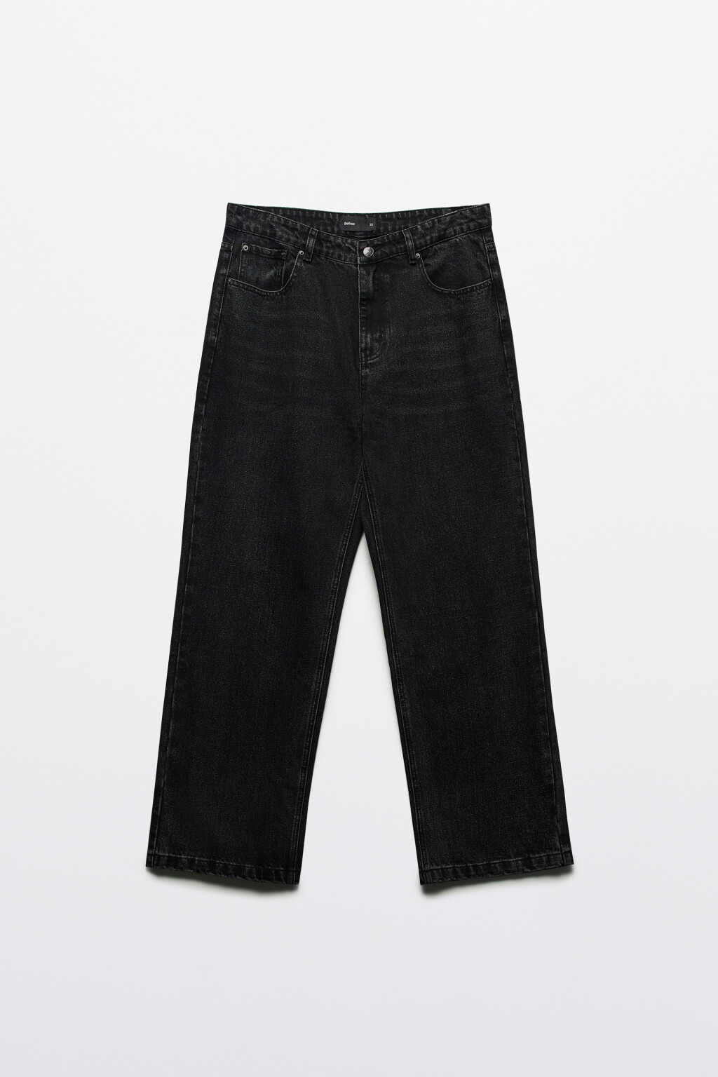 Джинсы loose fit свободные со средней посадкой - цвет черный - 8