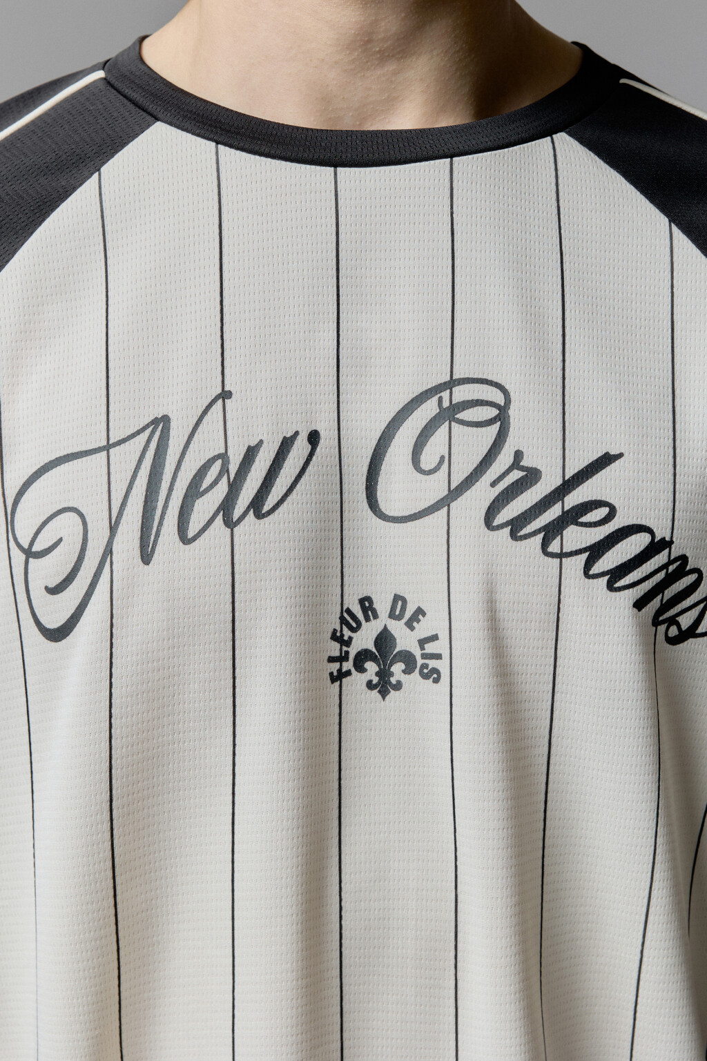 Лонгслив с принтом в спортивном стиле - цвет бежевый - 5