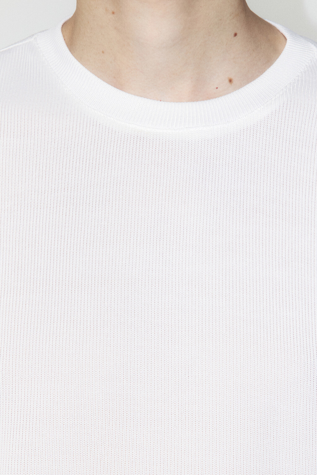 Лонгслив свободный в спортивном стиле - цвет белый - 5