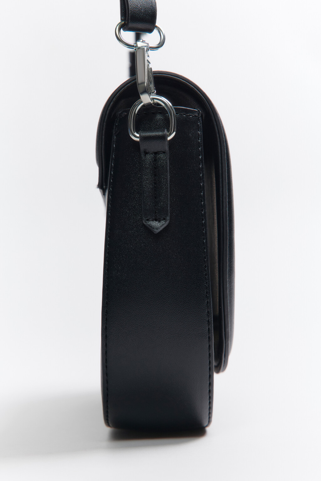 Сумка-кроссбоди с широким ремнем - цвет черный - 4