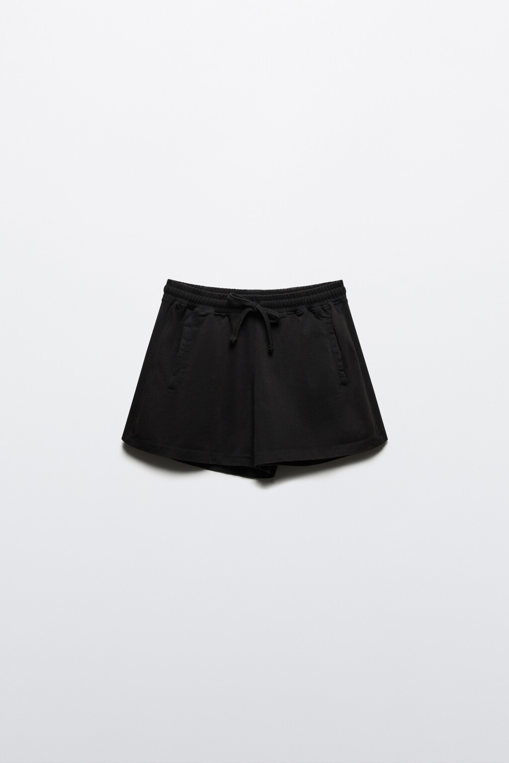 Шорты трикотажные с вареным эффектом - цвет серый - 7