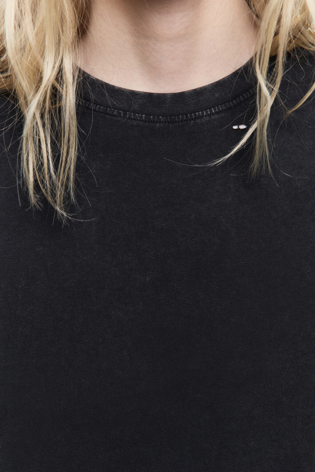 Футболка свободная с состаренным эффектом - цвет серый - 6