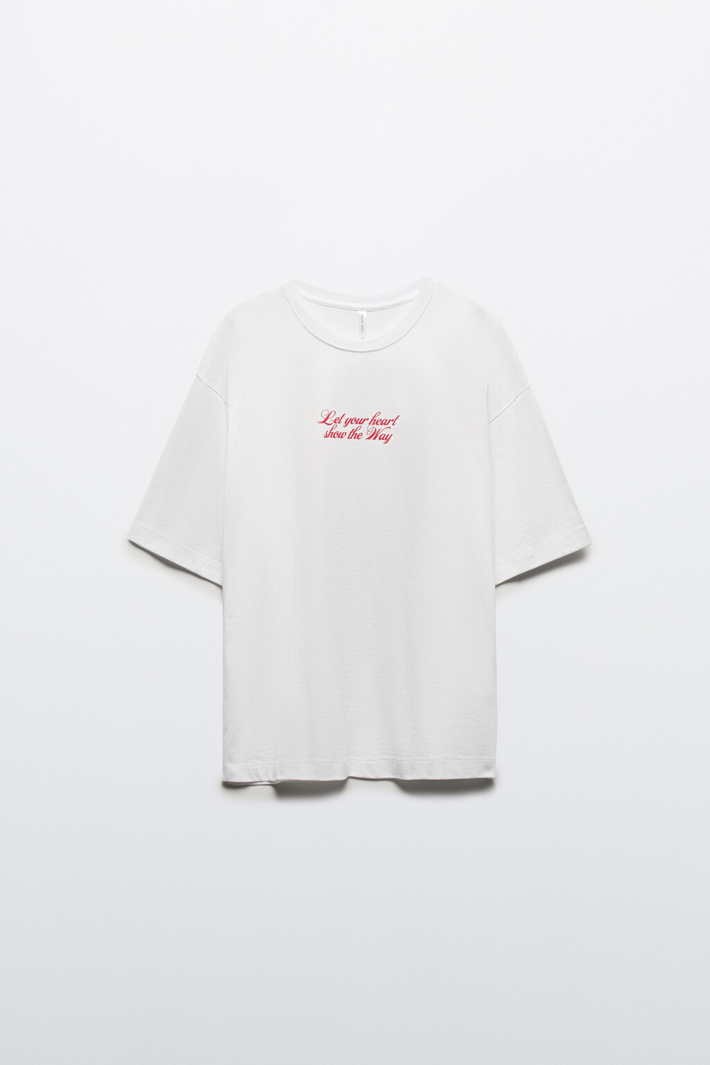 Футболка хлопковая с принтом - цвет белый - 8