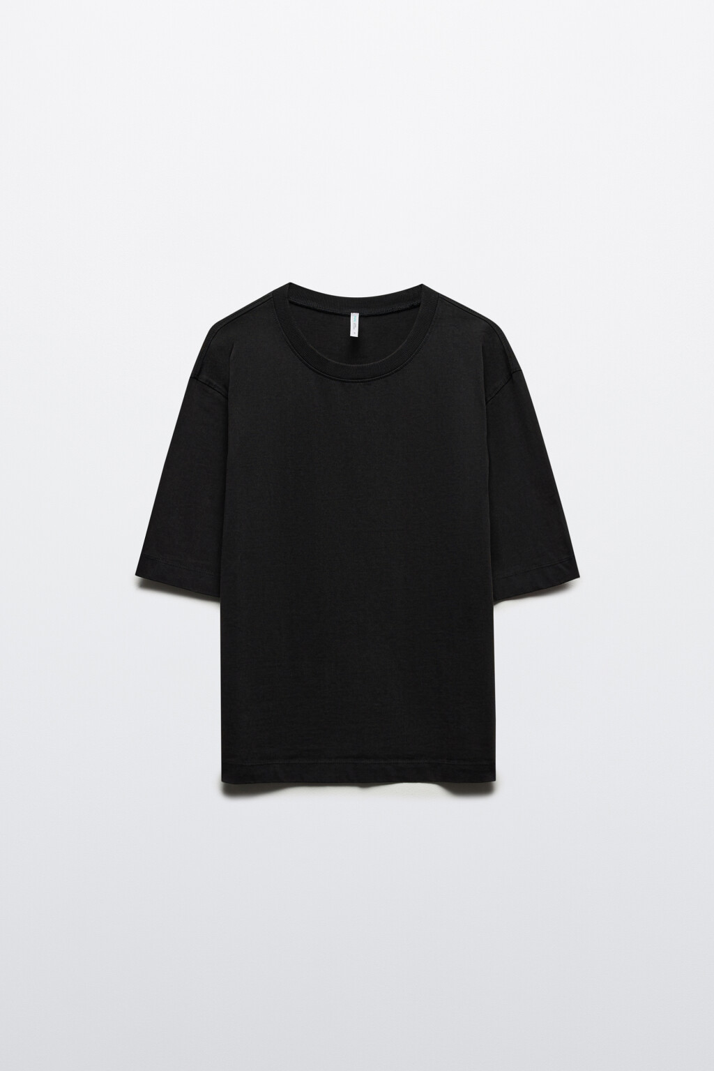 Футболка трикотажная с вареным эффектом - цвет серый - 7