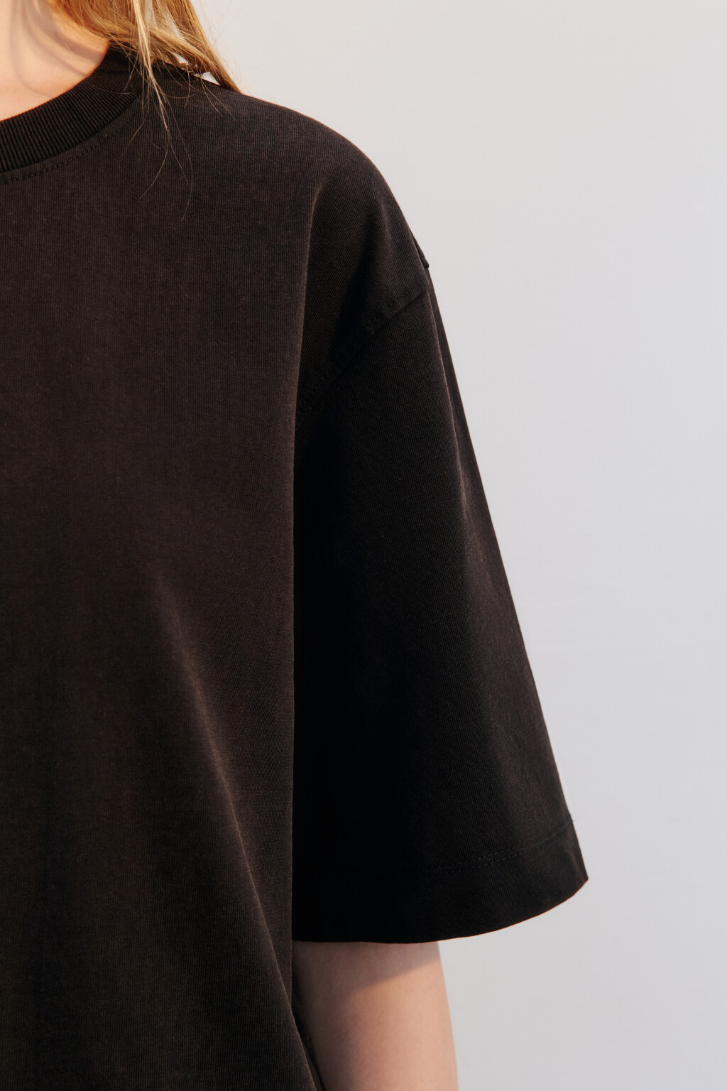 Футболка трикотажная с вареным эффектом - цвет серый - 6