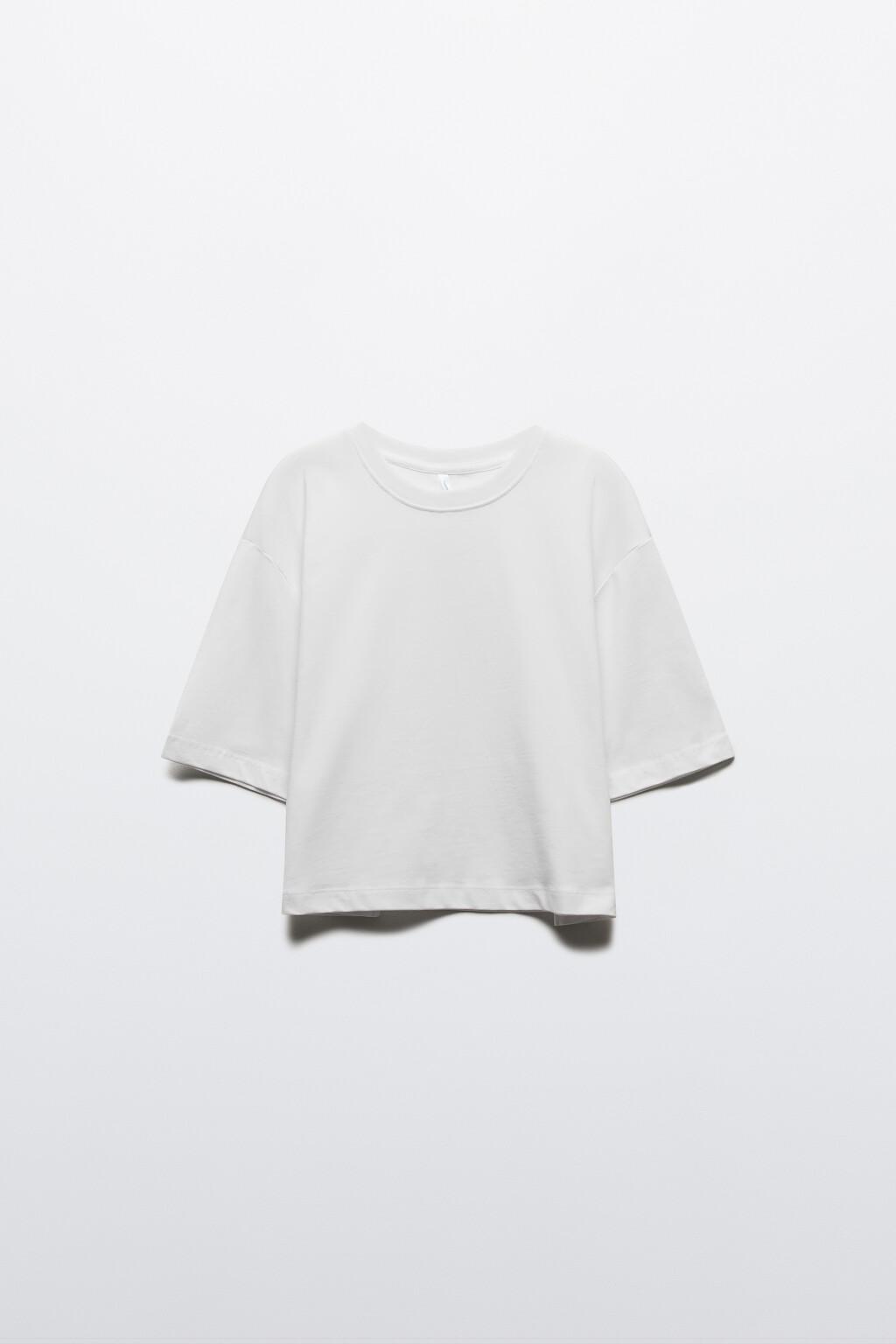 Футболка-топ свободная хлопковая - цвет белый - 7