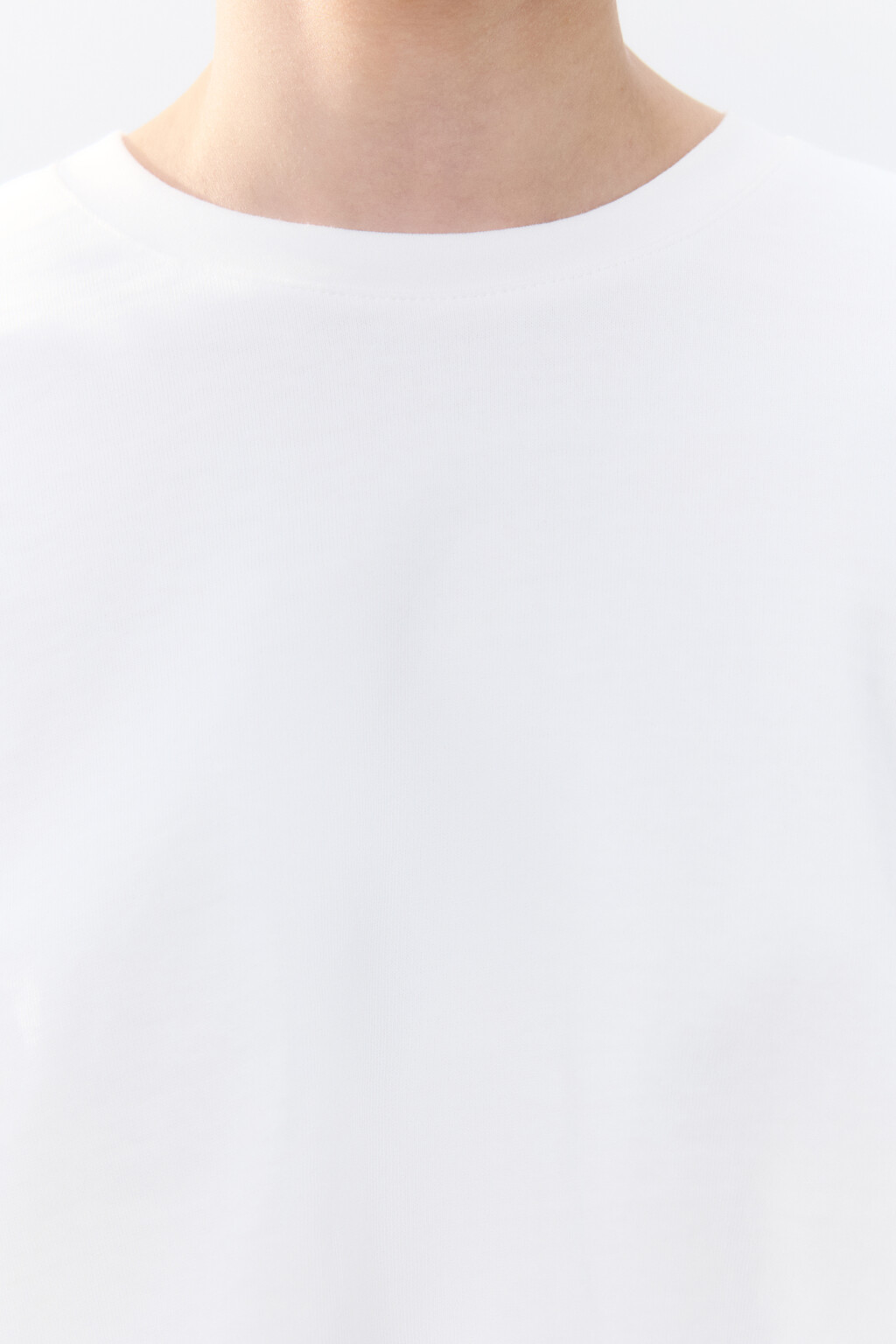 Футболка-топ с пышными рукавами - цвет белый - 6