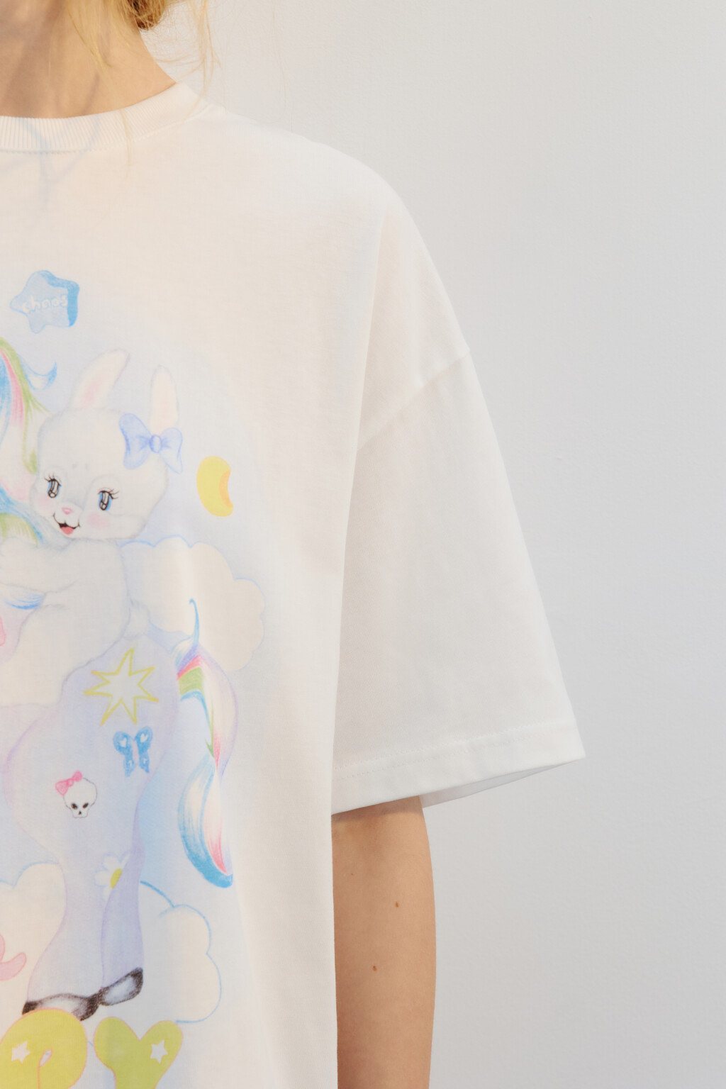 Футболка хлопковая с принтом - цвет мультиколор - 9