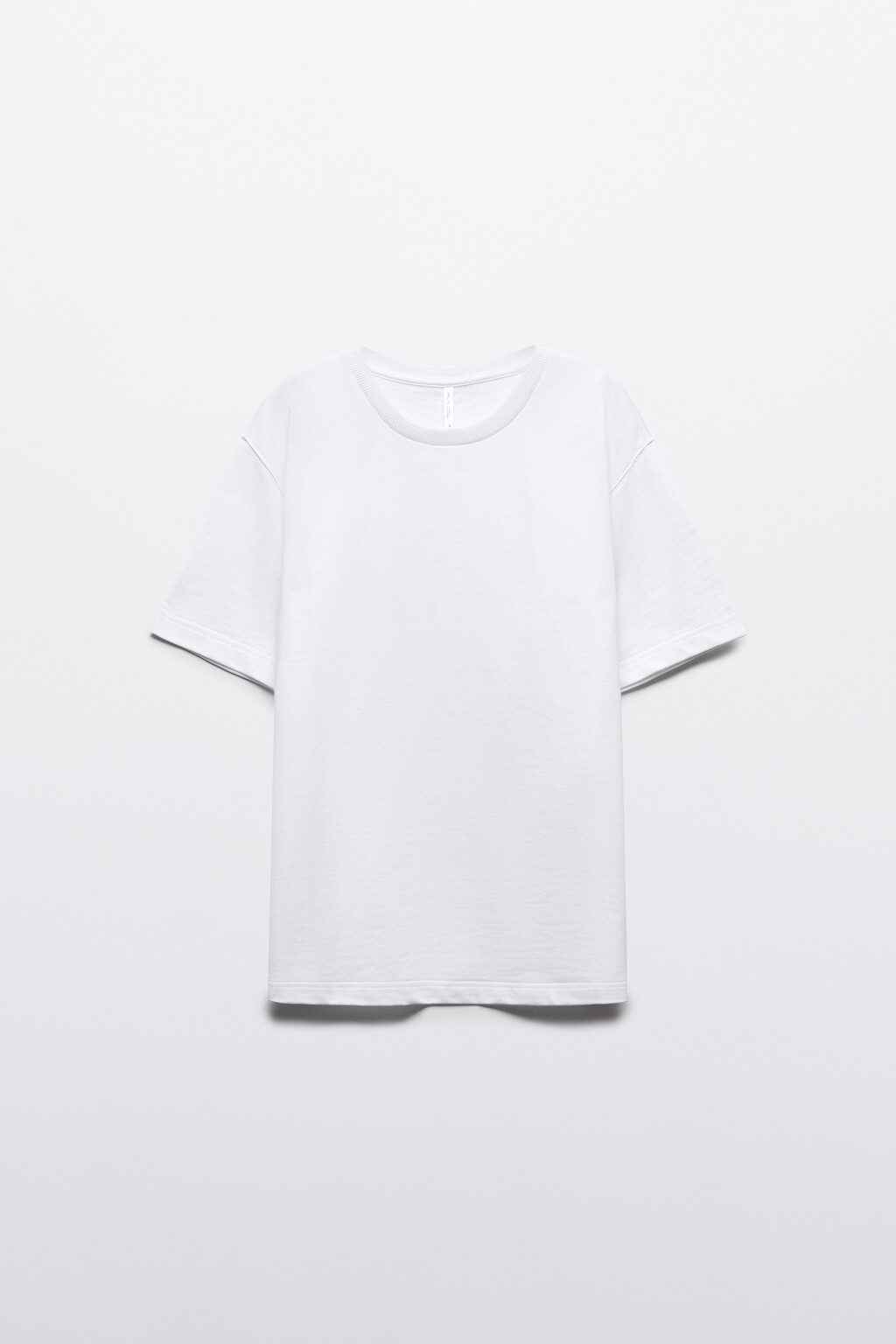 Футболка из плотного трикотажа - цвет белый - 8