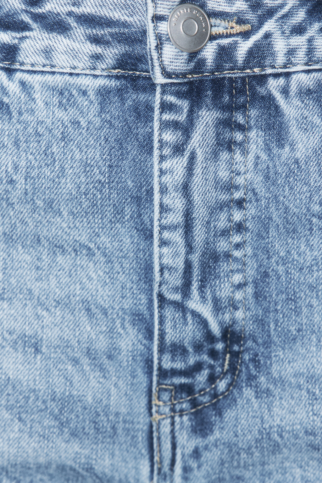 Шорты-бермуды джинсовые с низкой посадкой - цвет голубой - 7