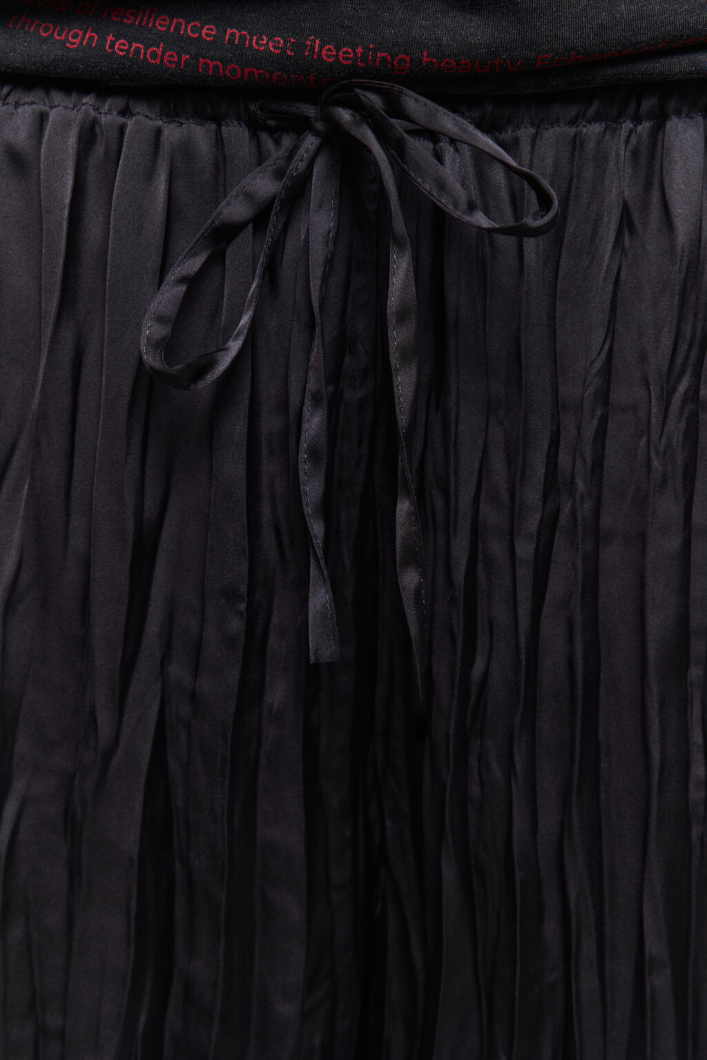 Брюки прямые из жатой ткани - цвет серый - 6