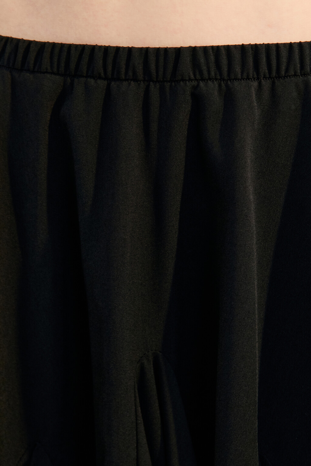 Юбка мини пышная с клиньями - цвет черный - 6