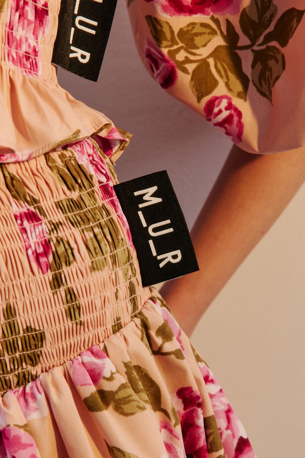 Юбка мини пышная с широким поясом - цвет мультиколор - 7