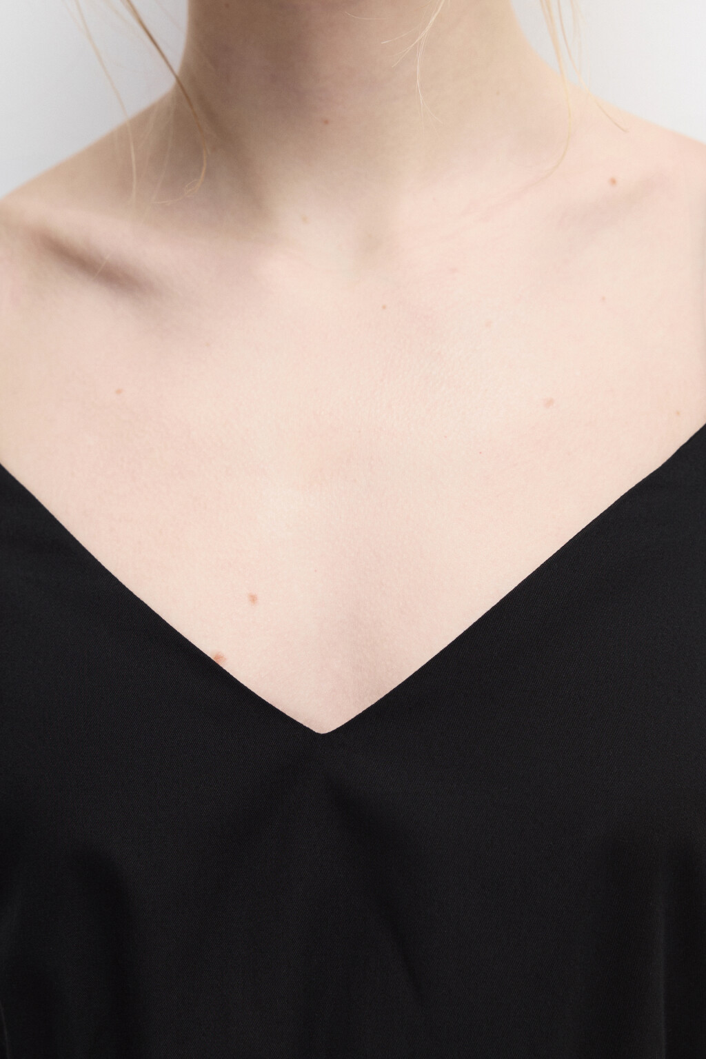 Сарафан на бретельках с открытой спиной - цвет черный - 5