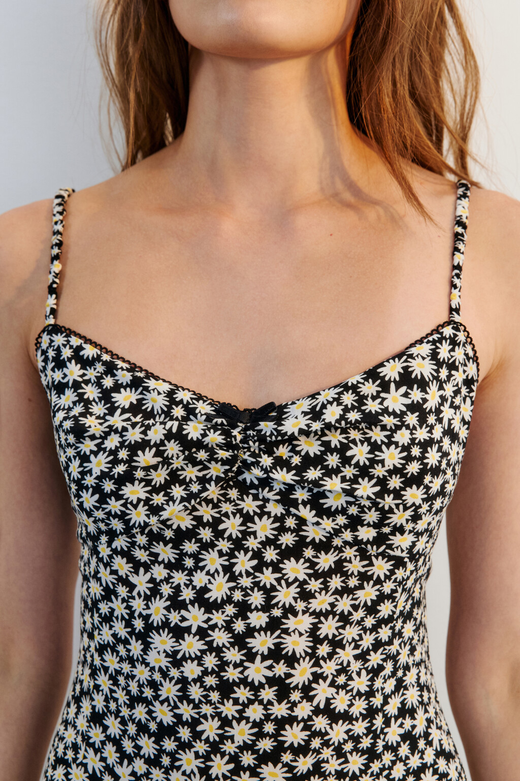 Сарафан макси вискозный с принтом - цвет белый - 5