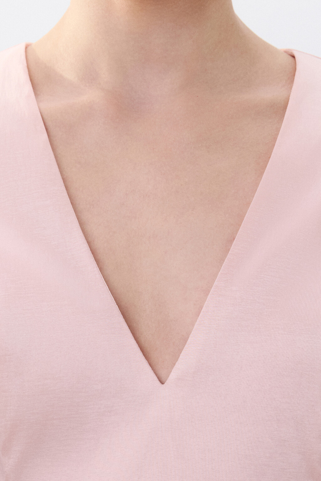 Платье бэби-долл с пышными рукавами и юбкой - цвет оранжевый - 5