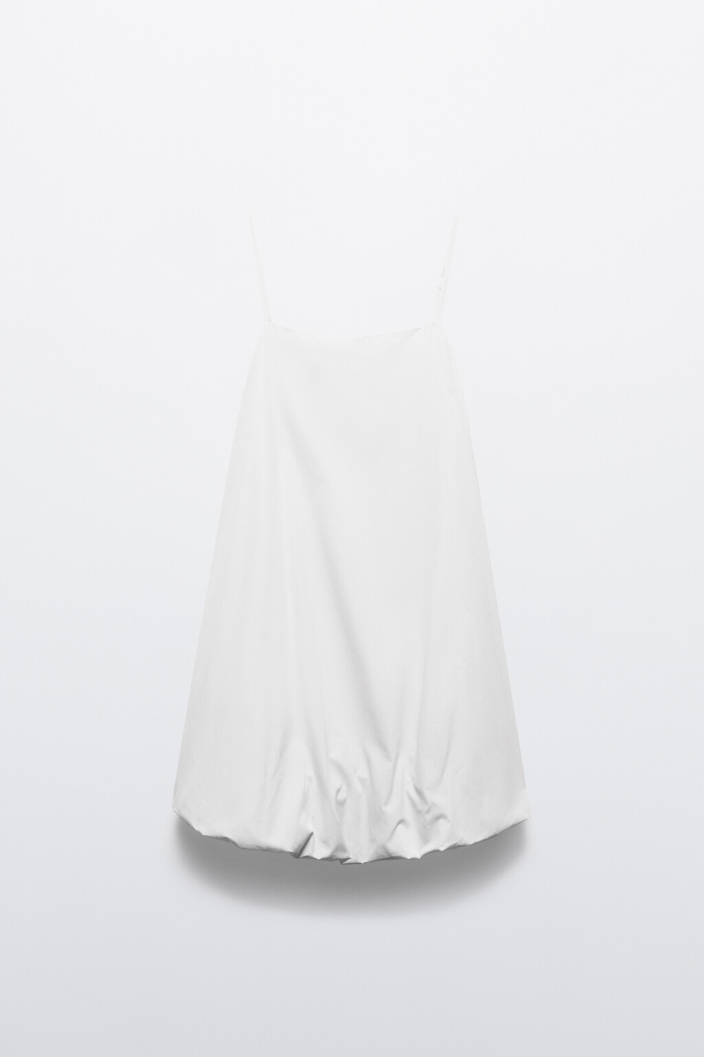 Сарафан мини с юбкой-баллон - цвет белый - 7