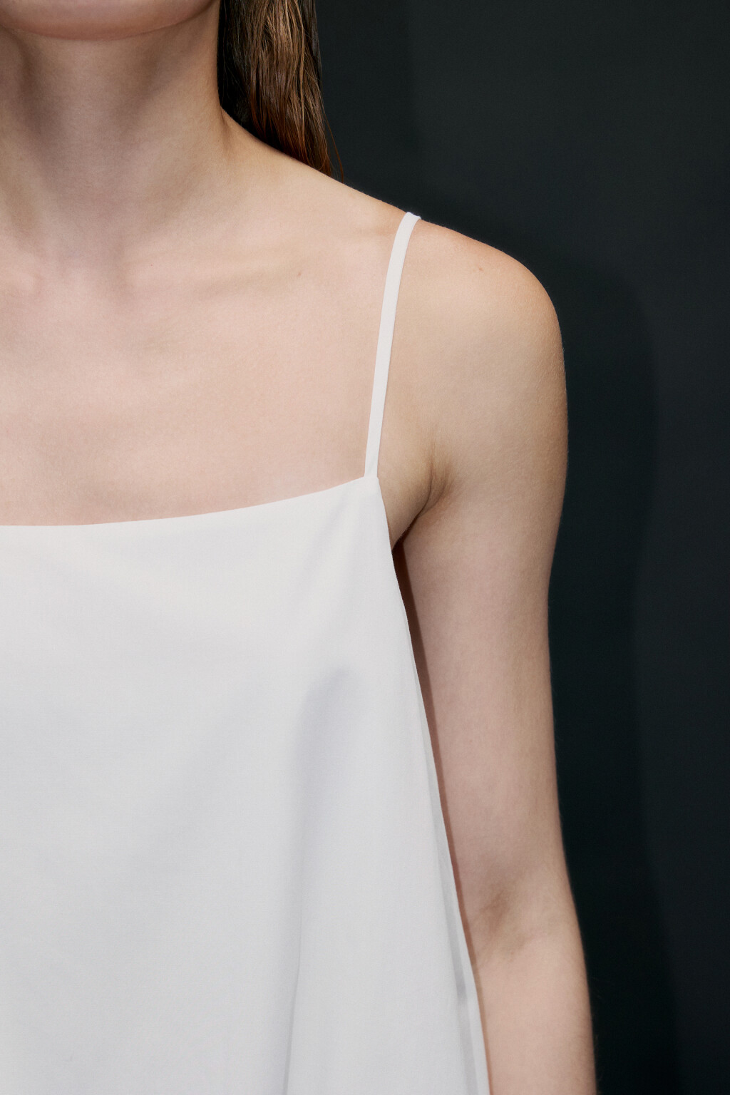 Сарафан мини с юбкой-баллон - цвет белый - 6