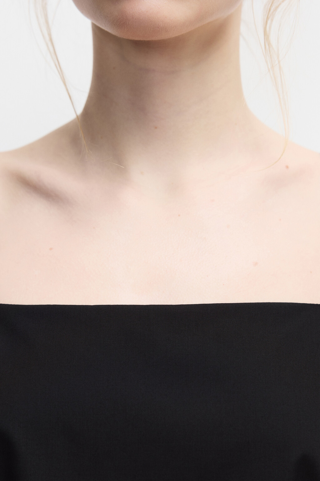 Сарафан мини с юбкой-баллон - цвет черный - 6