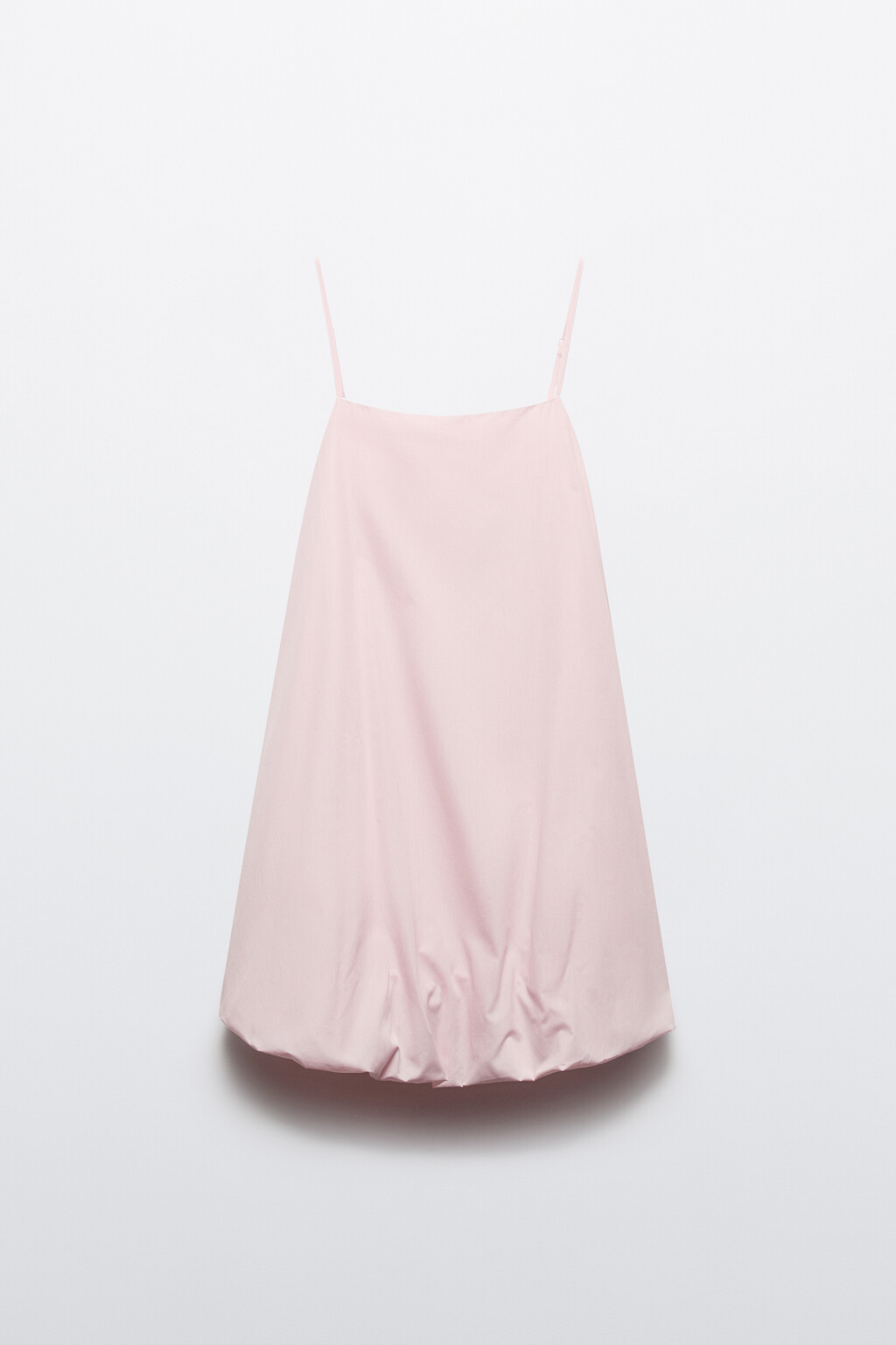 Сарафан мини с юбкой-баллон - цвет розовый - 8