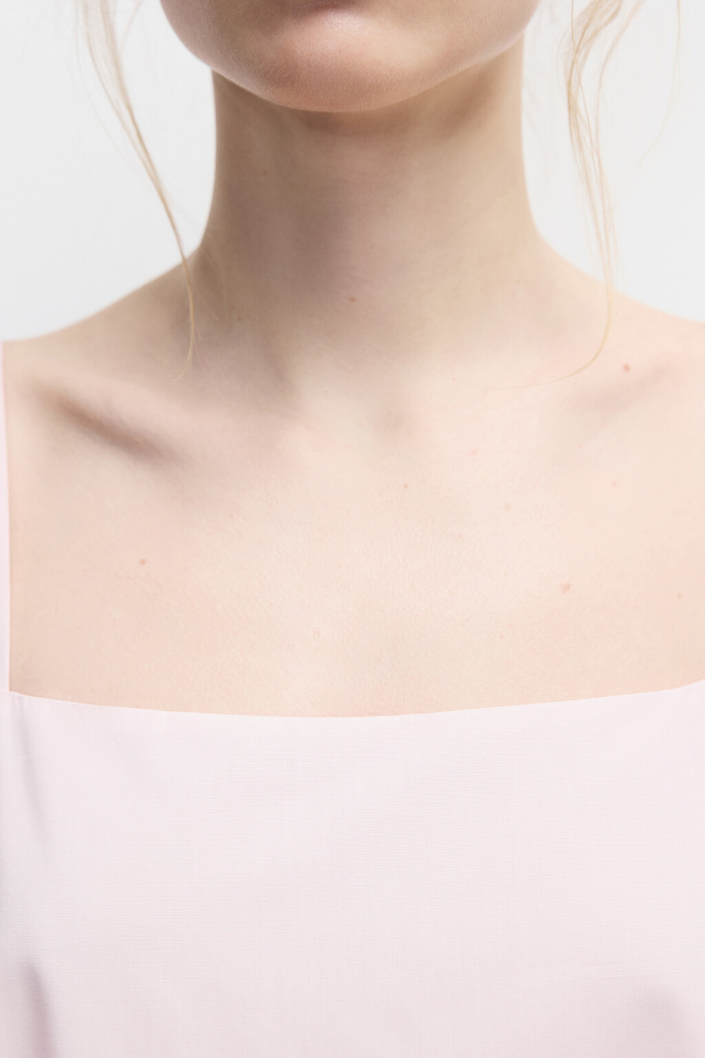 Сарафан мини с юбкой-баллон - цвет розовый - 6