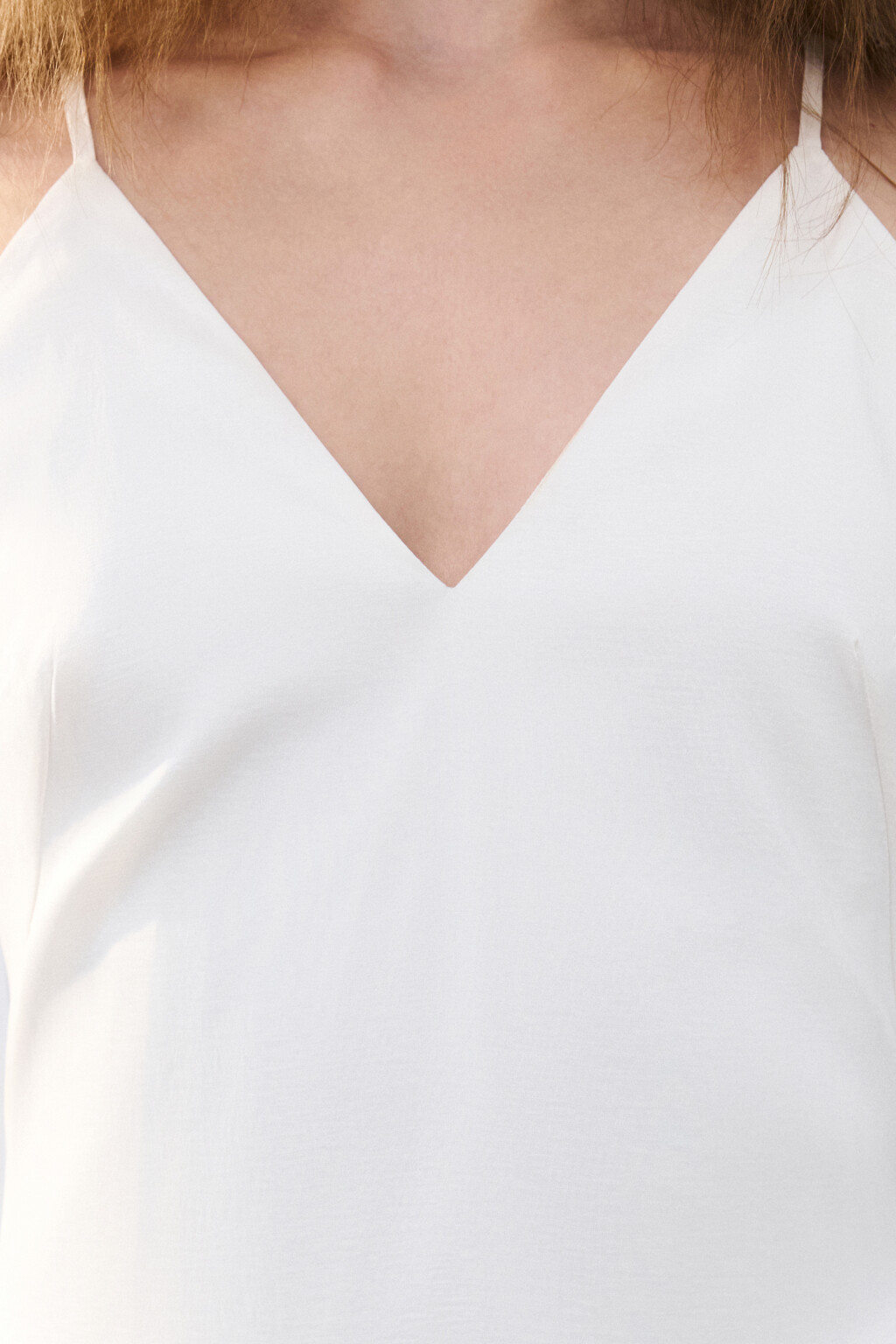 Платье миди с корсетом и пышной юбкой - цвет белый - 5