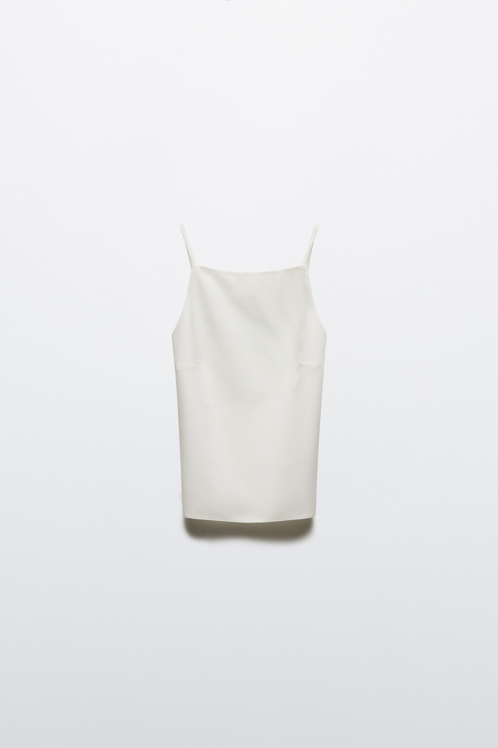 Топ на бретелях с открытой спиной - цвет белый - 8