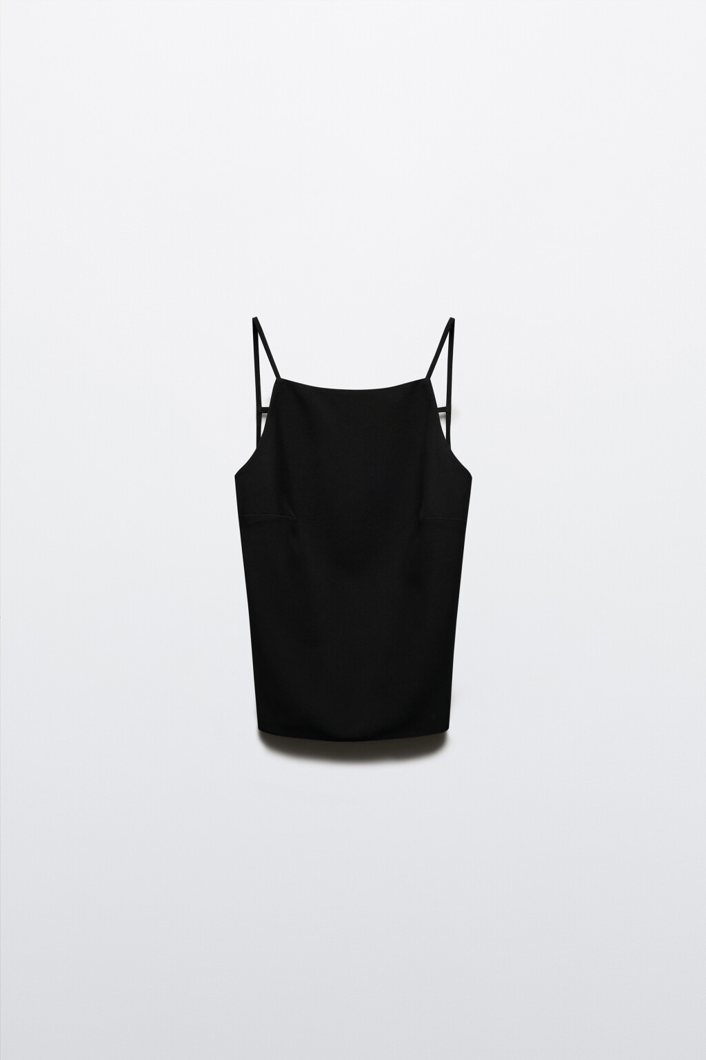 Топ на бретелях с открытой спиной - цвет черный - 8