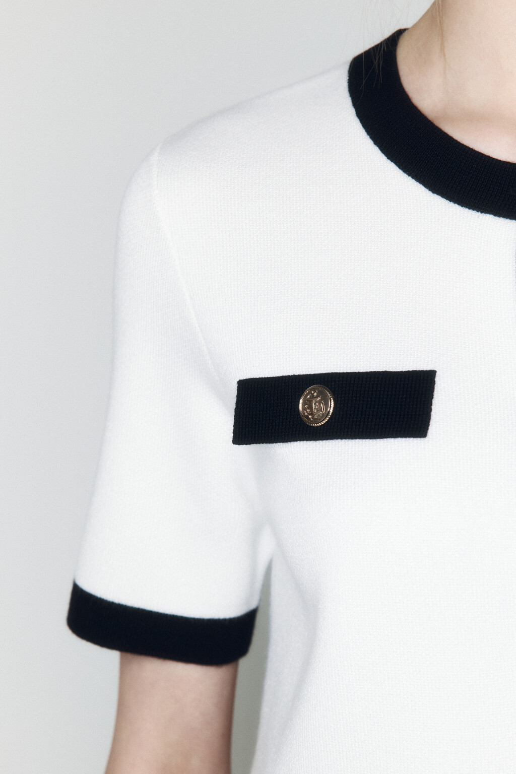 Кардиган на пуговицах с короткими рукавами - цвет молочный - 6