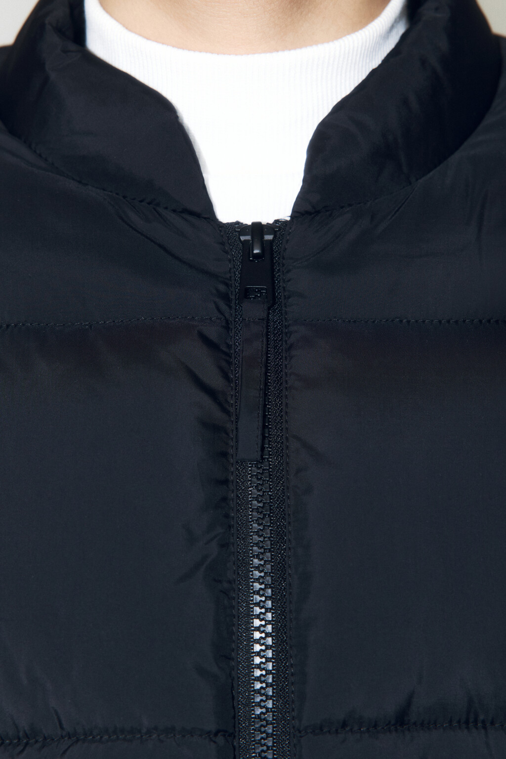 Куртка-бомбер стеганая на утеплителе - цвет черный - 5