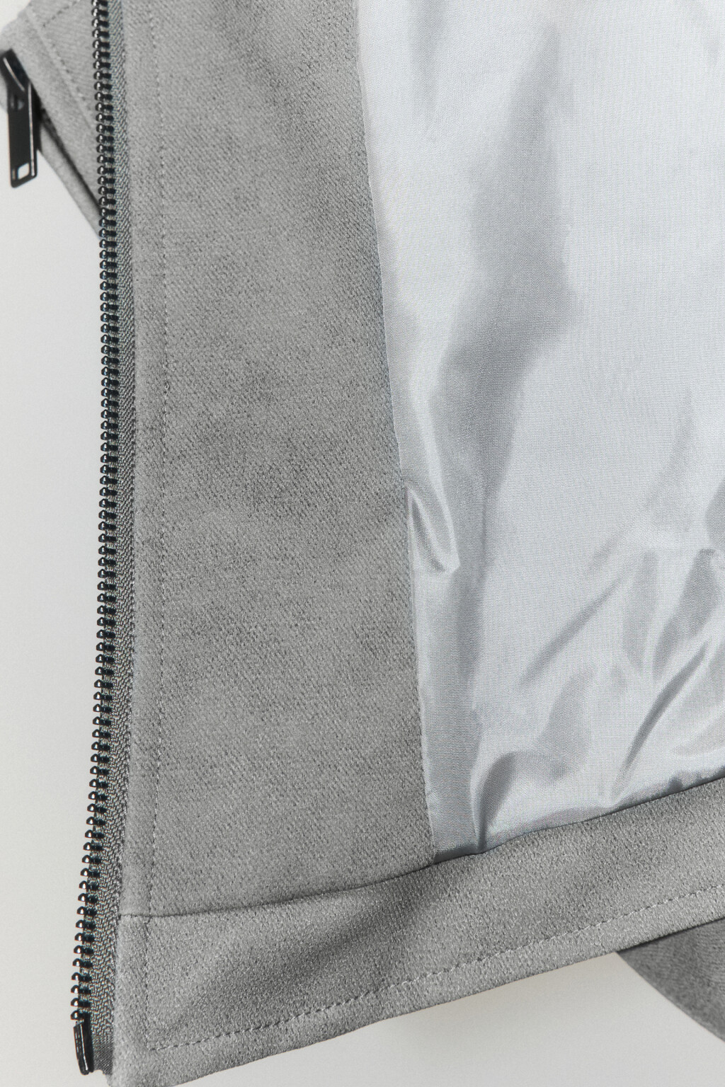 Куртка укороченная в байкерском стиле - цвет зеленый - 8