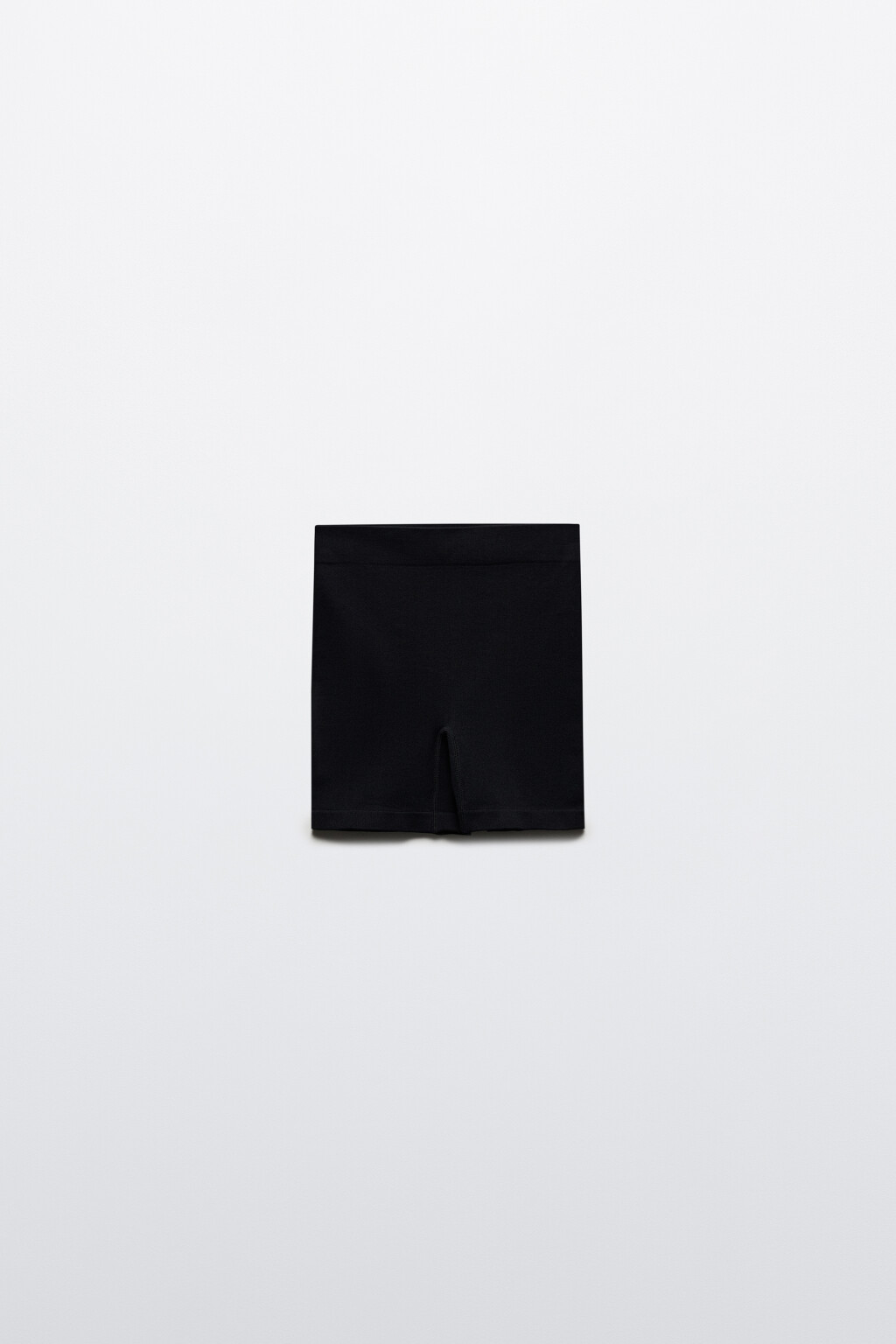 Шорты-велосипедки спортивные в рубчик - цвет черный - 7