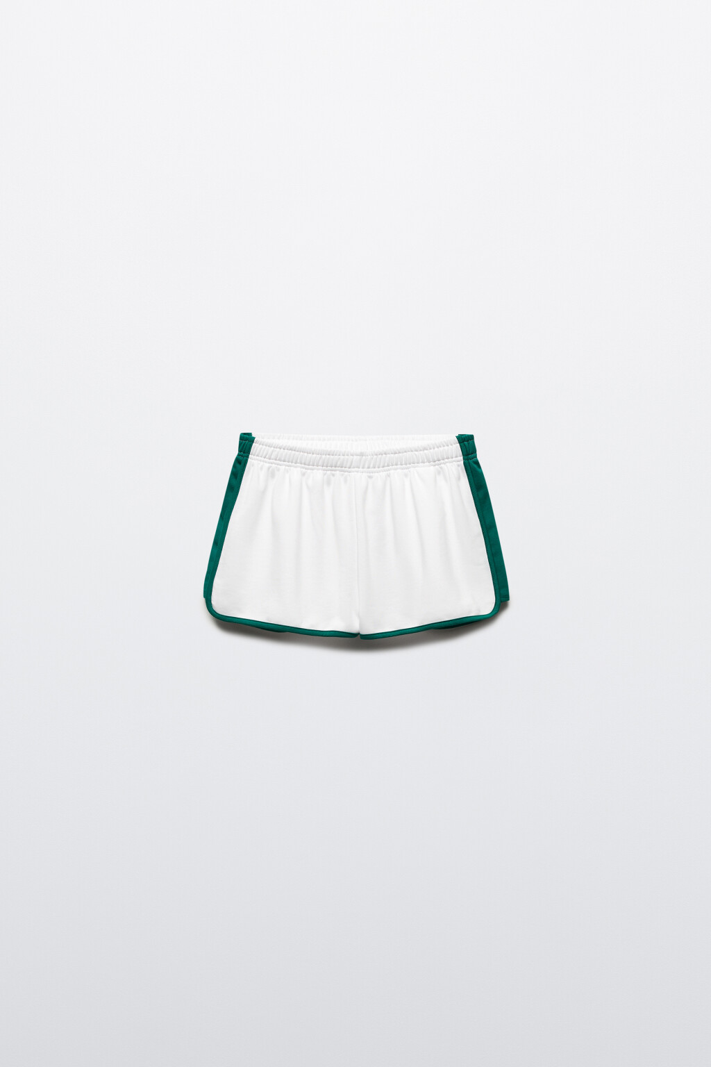 Шорты спортивные с лампасами - цвет ванильный - 8